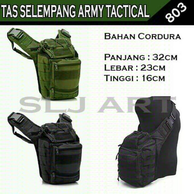 Tas selempang army tactical 803