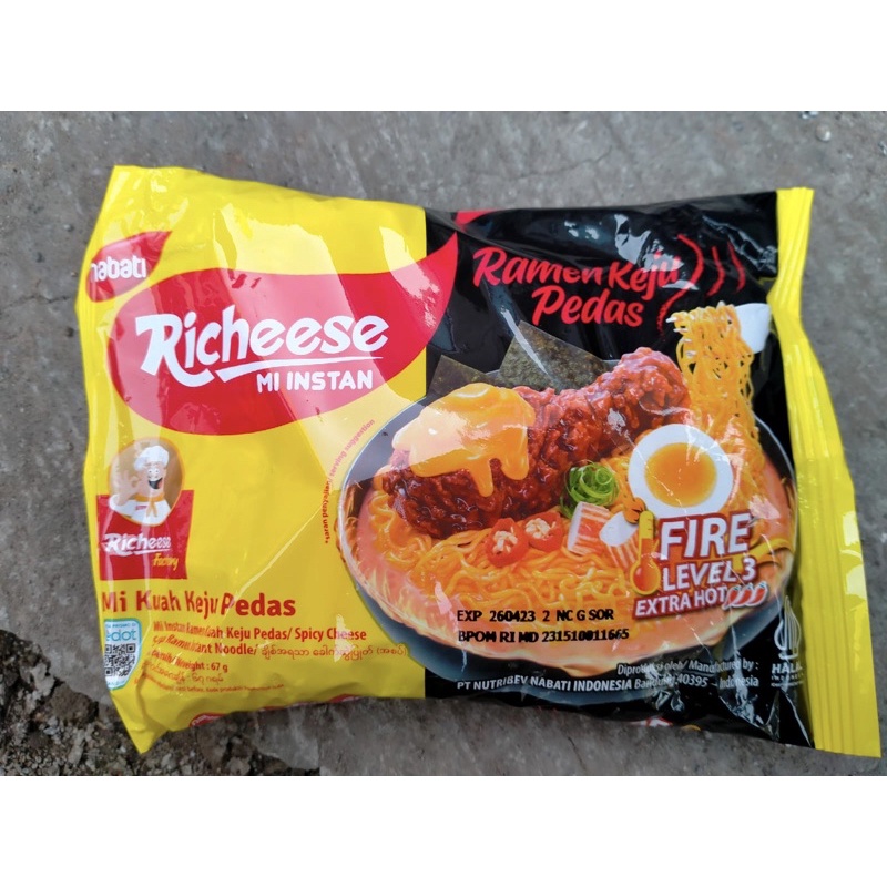 

MIE Richeese RAMEN KEJU LEVEL 0 - 3