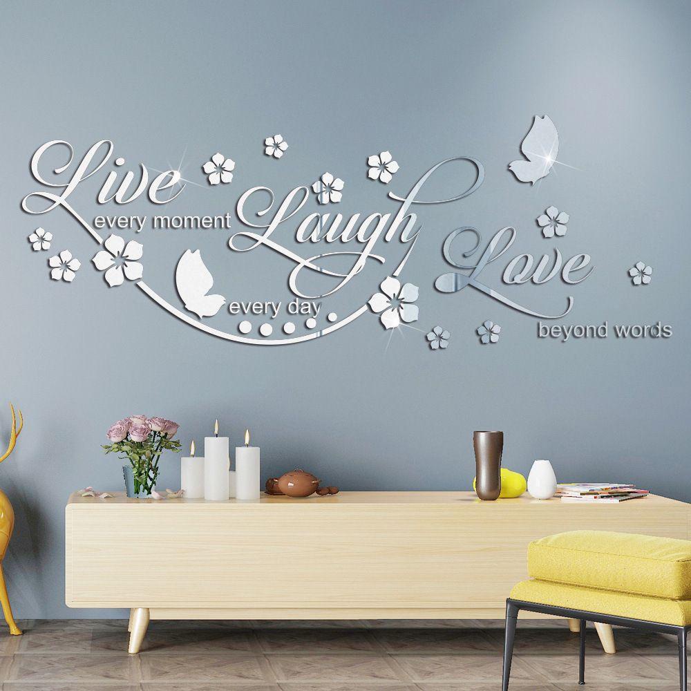 Solighter Wall Decor Home Decal Removable Quotes Motivasi Stiker Dinding