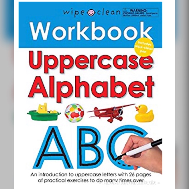 WIPE CLEAN WORKBOOK PRIDDY BOOKS - ECER B ( NO PEN )