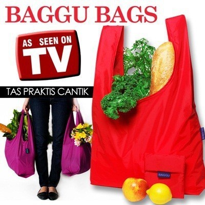 Tas Belanja Lipat Goodie Tas Belanja Baggu Bag