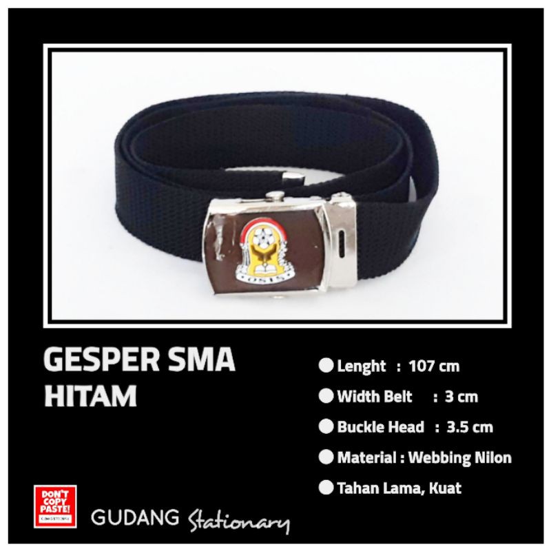 Gesper Seragam SMA