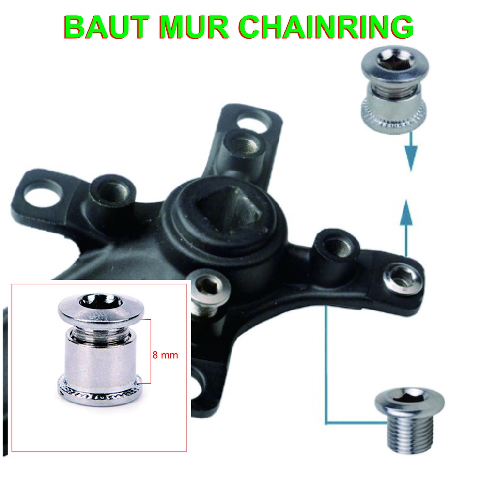 BAUT CHAINRING Kreng Engkol Sepeda Gunung Seli MTB