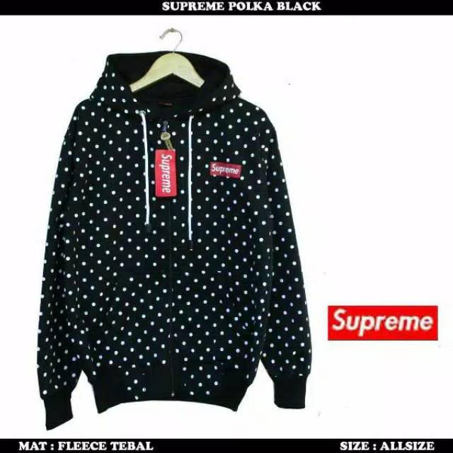 hoodie polkadot