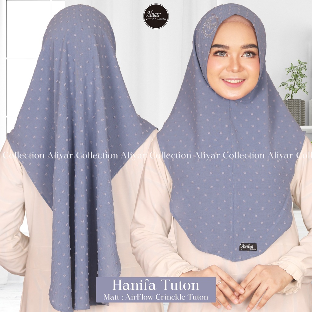 KHIMAR HANIFA TUTTON ORIGINAL ALIYAR BY AWLIYA//KHIMAR HANIFA//BEST SELLER//KHIMAR ALIYAR BY AWLIYA/