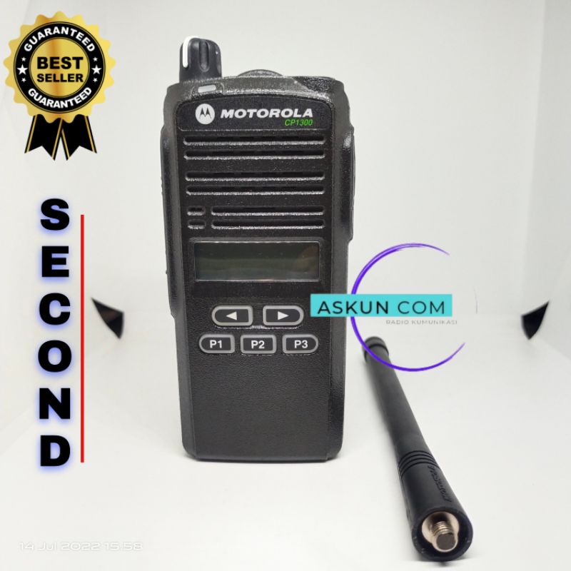 HT MOTOROLA CP 1300 VHF SECOND