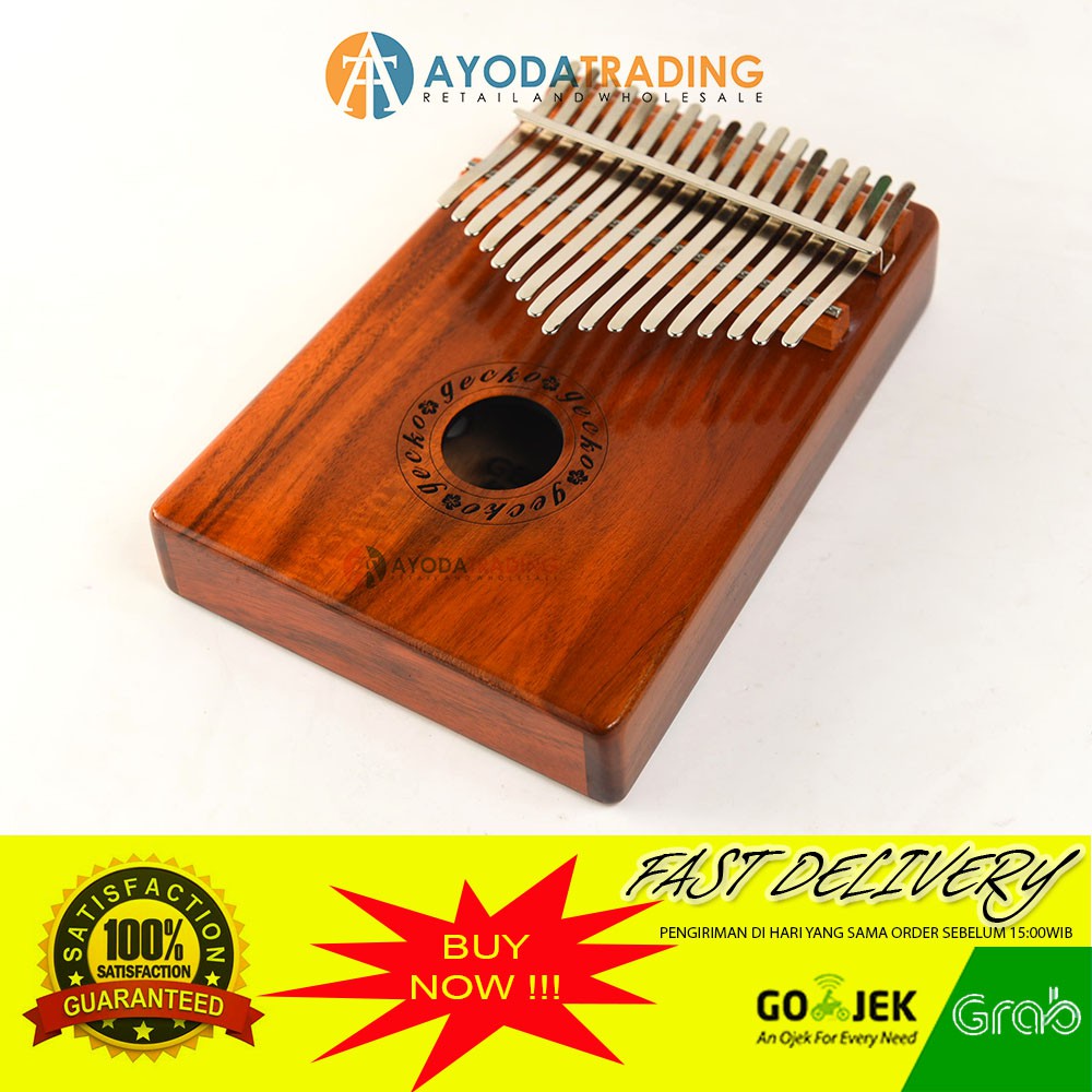 Authentic Gecko Kalimba Acaccia K17K new version