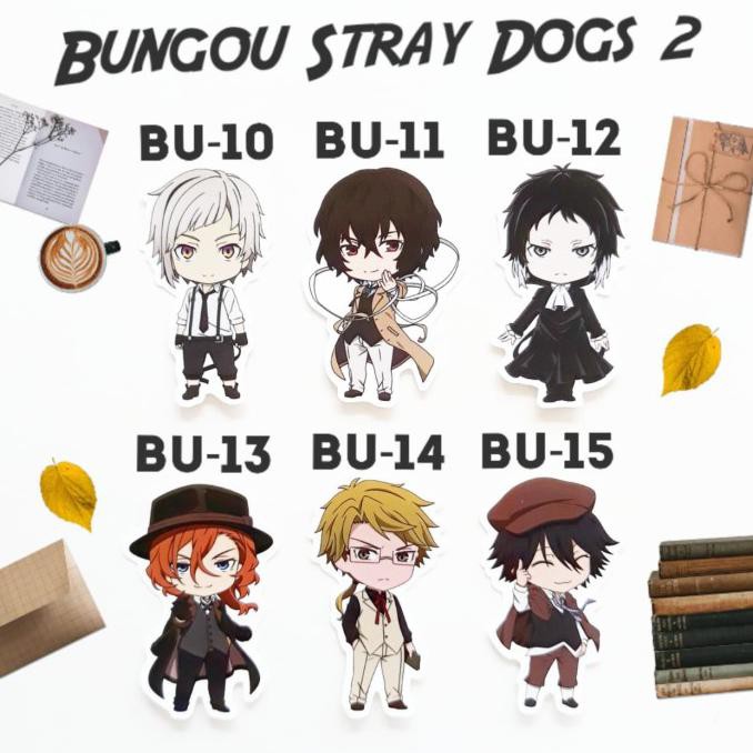 

Sticker Anime Bungou Stray Dogs 2 Merchandise