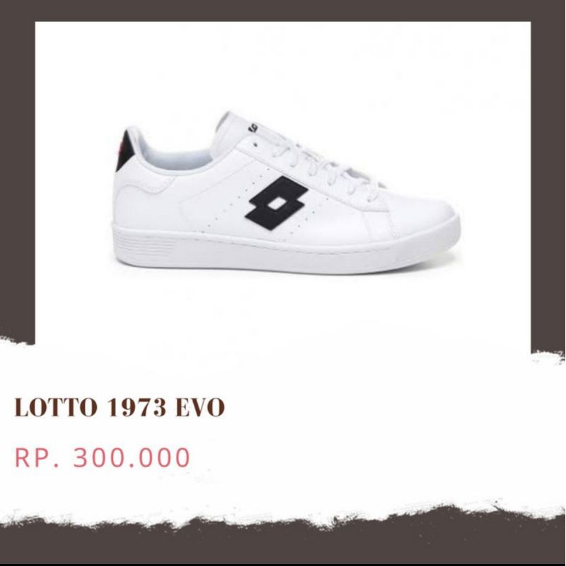 SEPATU LOTTO 1973 EVO ORIGINAL