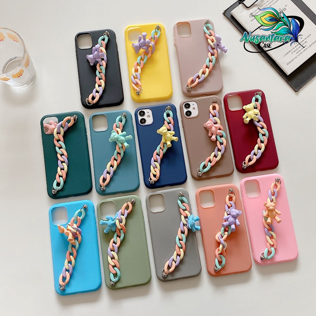 Case Softcase Candy Gelang Rantai Samsung S11+ S20 Ultra S20+ S20 A11 M11 A21 A21s NC4742