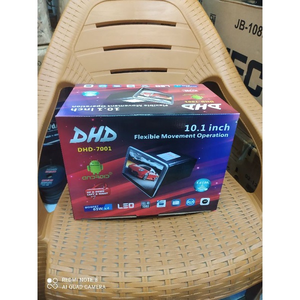 Headunit Doubledin Android DHD DHD-7001 10inch Ram1/16 Auto Rotary 180