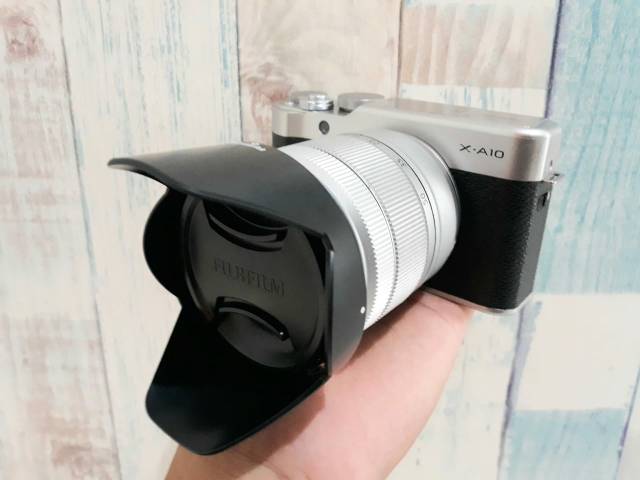 mirrorless xa10 fullset mulus no minus kamera vlog support wifi fuji xa 10 / fujifilm xa-10-2