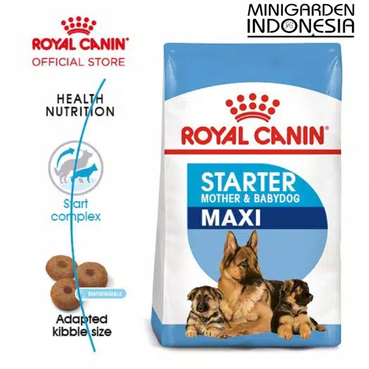 ROYAL CANIN MAXI STARTER MOTHER &amp; BABY DOG 4KG dryfood dogfood makanan anjing royalcanin 4 kg