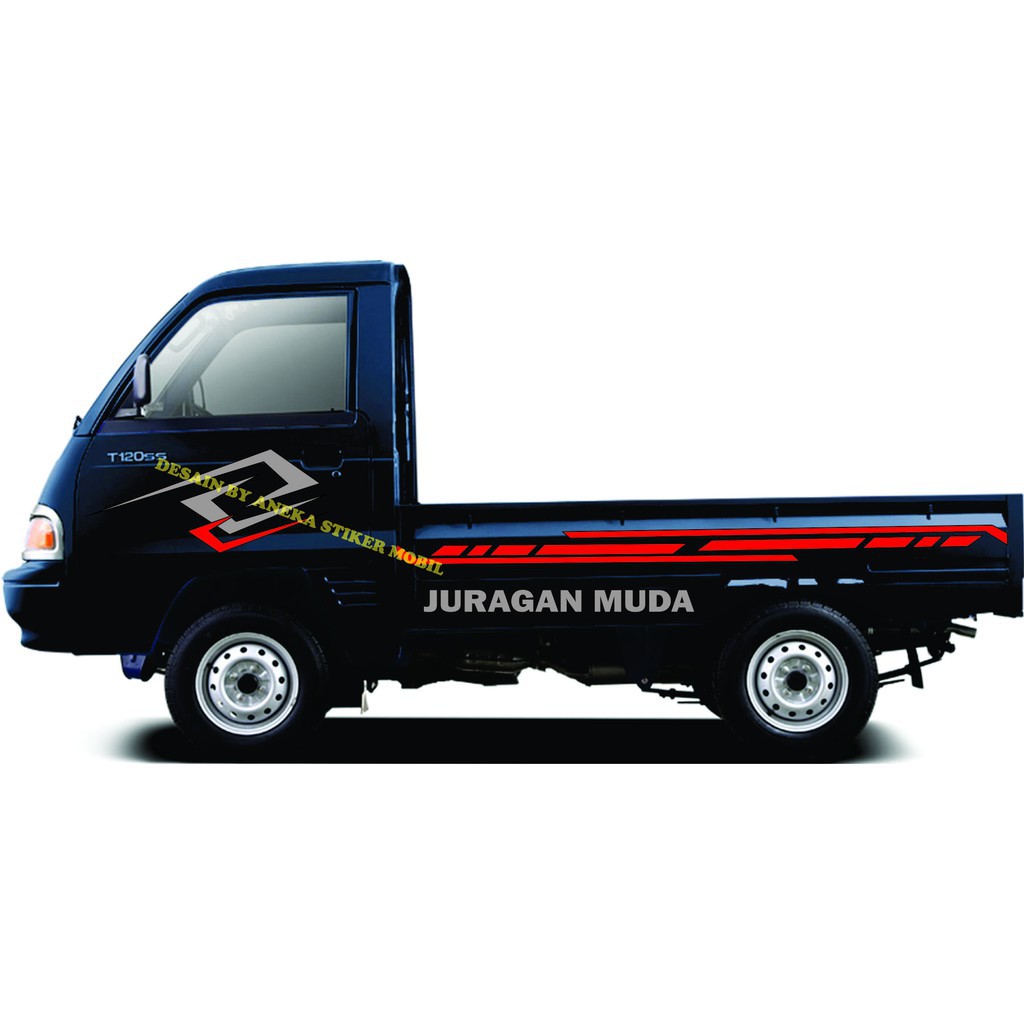 Setiker  mobil pick up tss stiker mobil pick up t120ss terbaru sticker mobil pick up keren kekinian