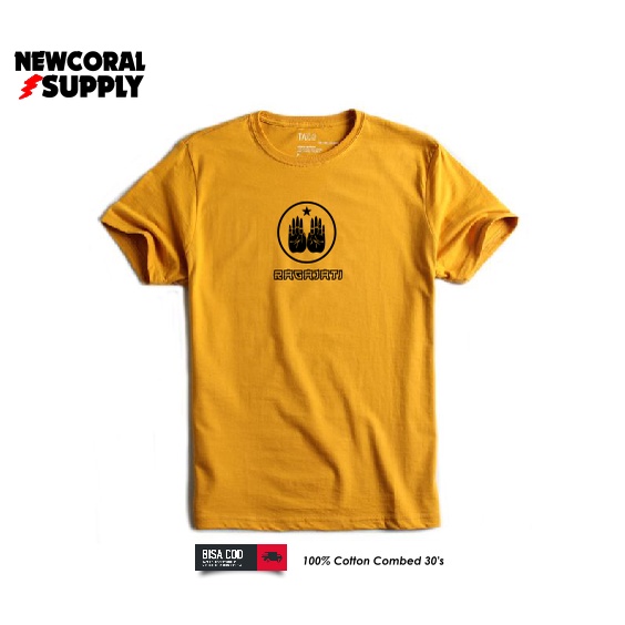 Baju Kaos RAGAJATI Cotton Combed 30s Kualitas Distro Termurah