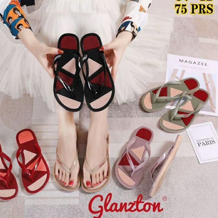 ➵ sandal jepit duri wanita/sandal jepit duri perempuan L-1877 ukuran 37-41 ♗