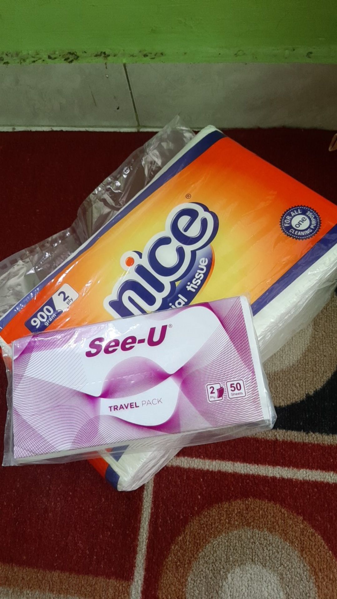 See-u Travel Pack Tissue 50 Sheets