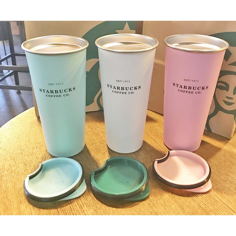 Starbucks Tumbler Macaron Stainless Steel Cup