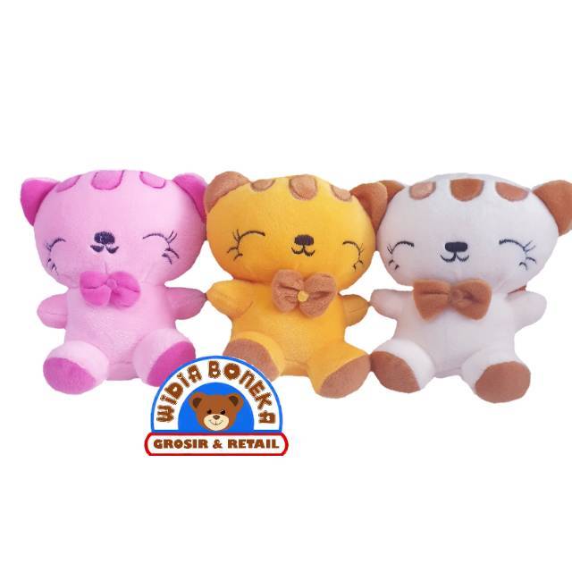 Boneka kucing cantik M 25 cm