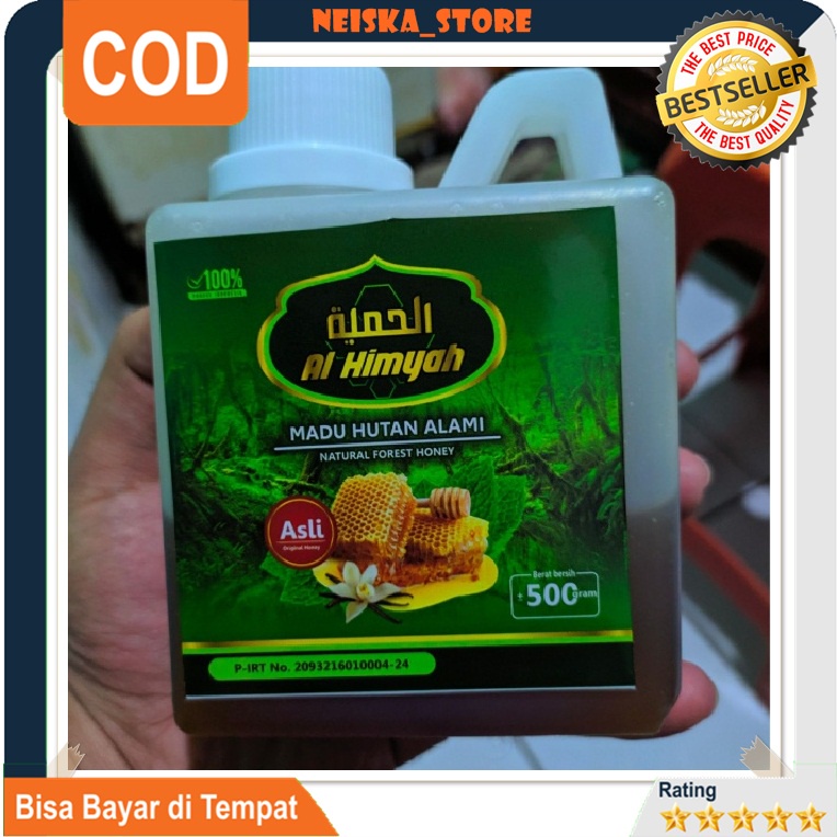 

Madu Hutan Alami Al Himyah 500 Gram Madu Hutan Murni Banyak Manfaat Kesehatan Penambah Imun Tubuh