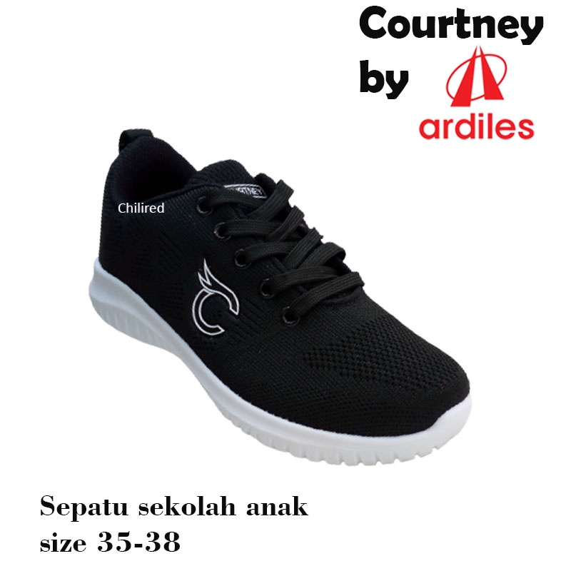 PROMO Sepatu sekolah Ardiles Courtney / Sepatu Anak-anak / Sepatu Sekolah Anak / Sepatu Hitam Polos / Sepatu Sekolah / Fashion Anak-anak/Sepatu Courtney/Sepatu Ardiles