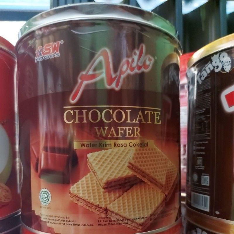 Apilo Chocolate Wafer Kaleng 325gr