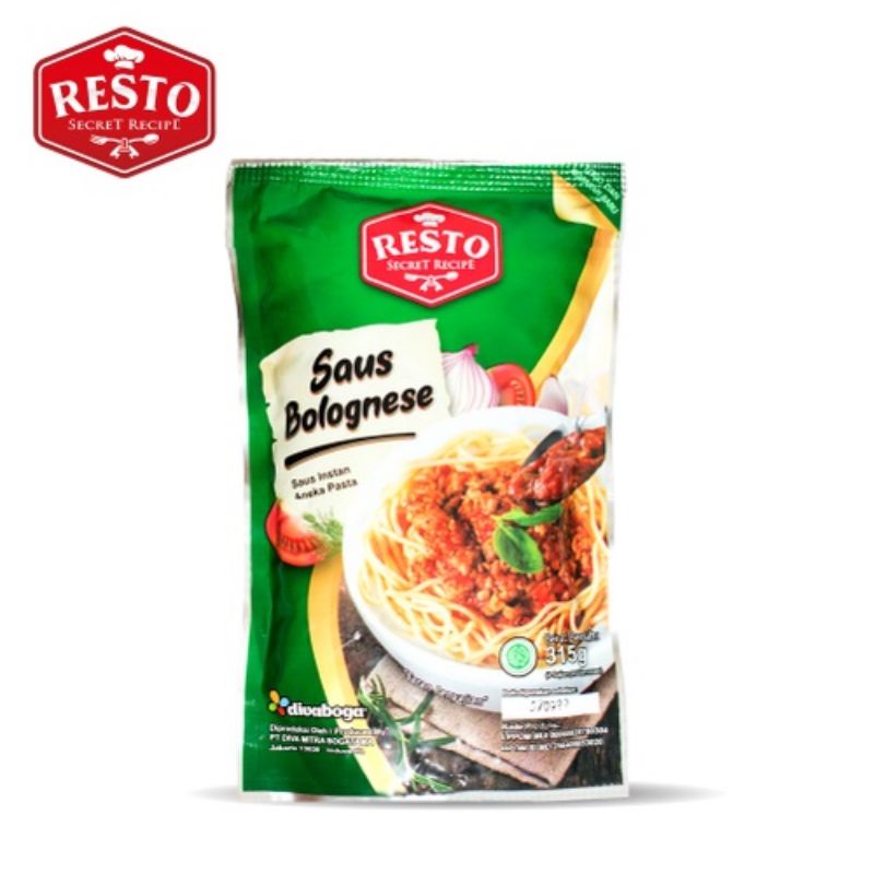 

Resto Secret Recipes Bolognese 315gr