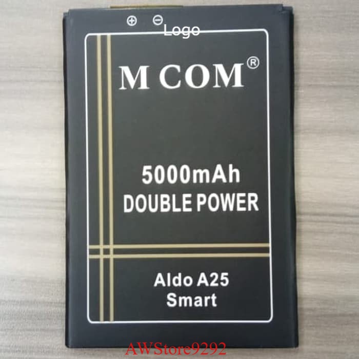 Mcom Battery Batere Batre Baterai Double Power Mcom Aldo AS10 Smart - AS 10 Smart - A25 Smart