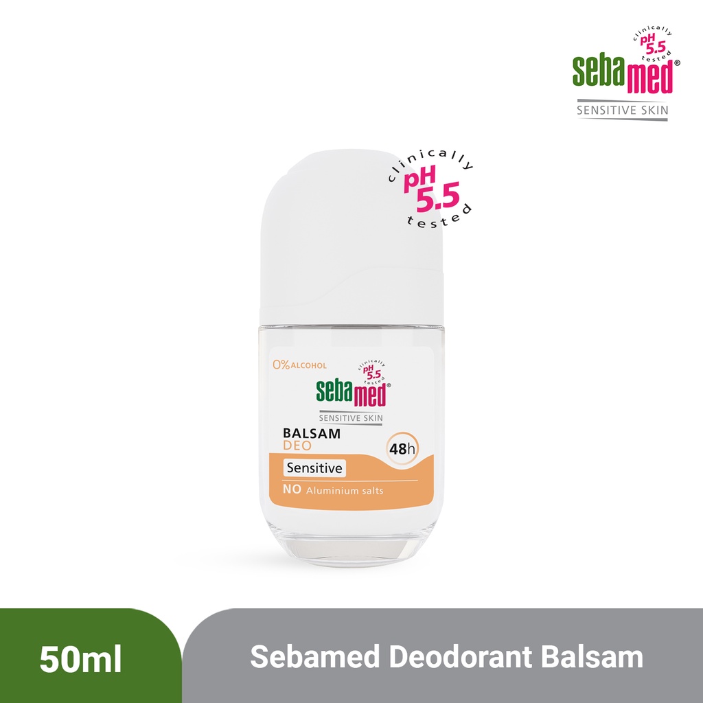 Balsam Deodorant Roll-On 50ml - Deo Non Tawas Pencegah Bau Badan Kulit Ketiak Sensitif