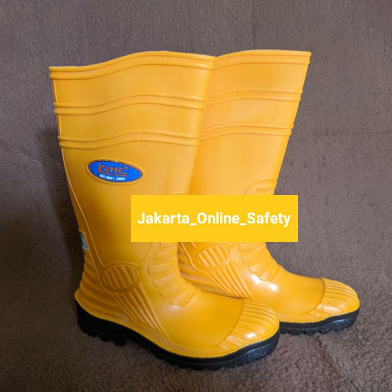Sepatu Safety Boot KENT 8009 Safety PVC BOOT ORIGINAL