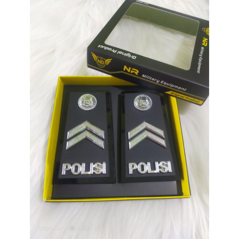 Pangkat BRIPTU FULL ACRILIK,Pangkat Briptu akrilik lis bordir,Pangkat PDH Polisi,Pangkat Polri,Pangk