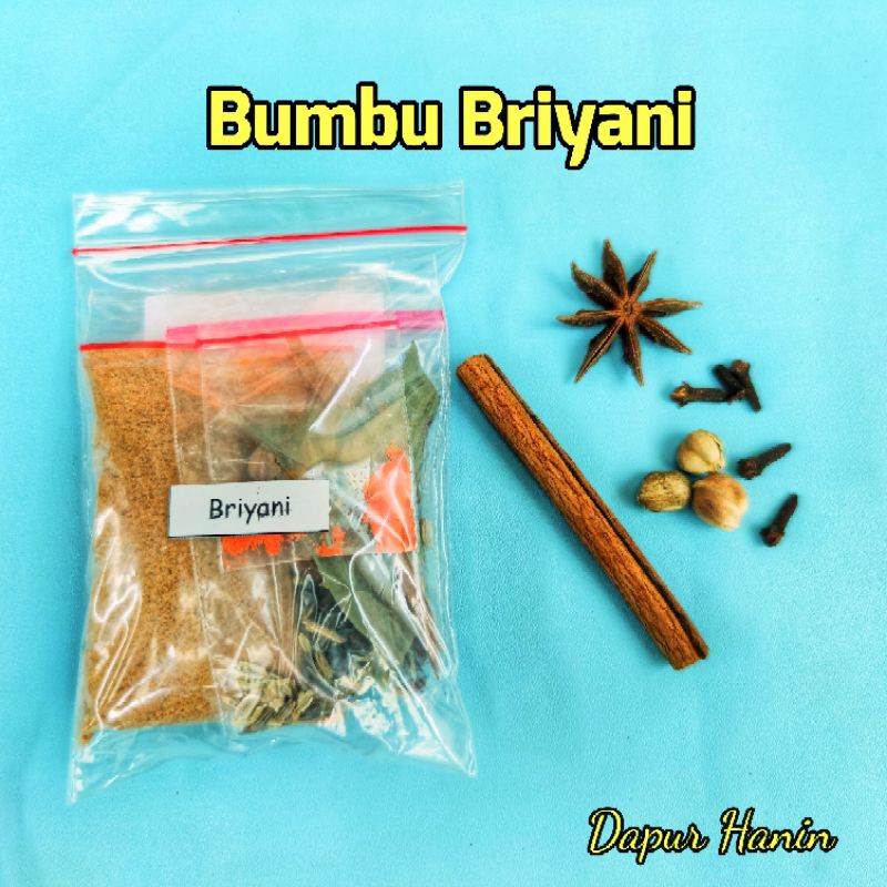 

BUMBU BRIYANI / BIRYANI PRAKTIS DAN GARAM MASALA | NASI ARAB INSTAN