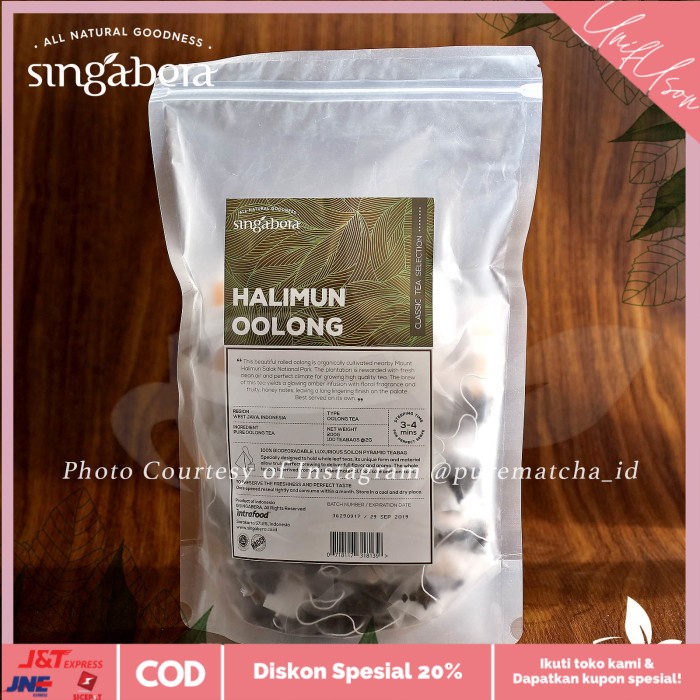 

⭐COD⭐ Singabera Tea - Halimun Oolong 100tb Indonesian Premium Tea Teh Oolong