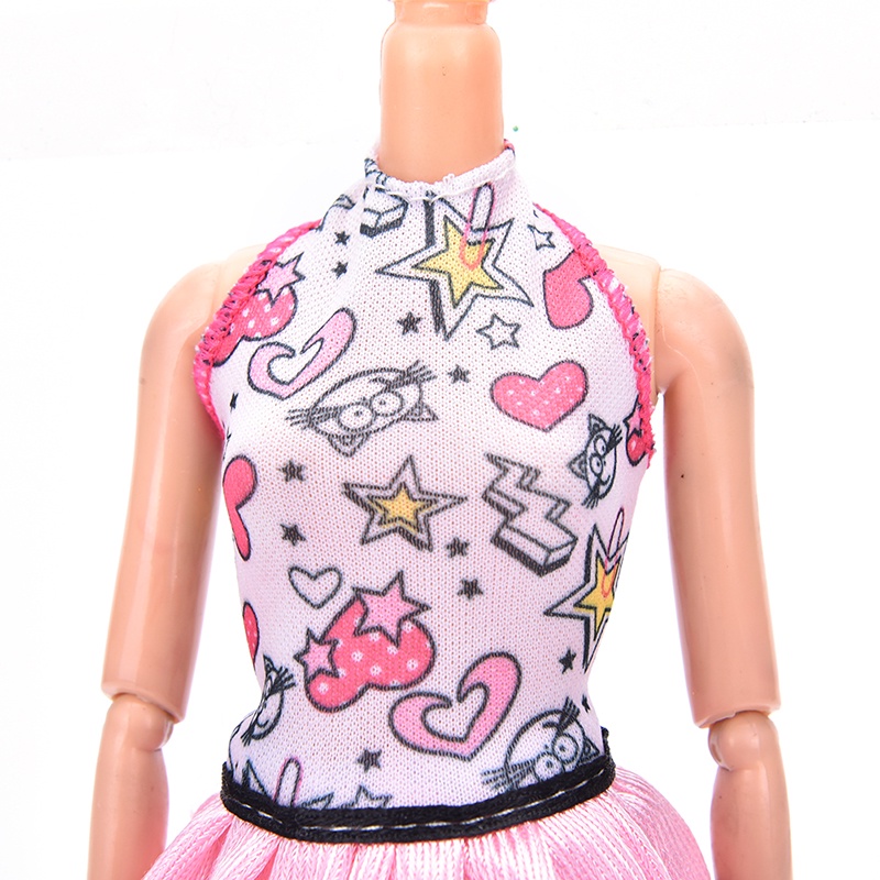 Dress Handmade Untuk Boneka Barbie 11 Inch