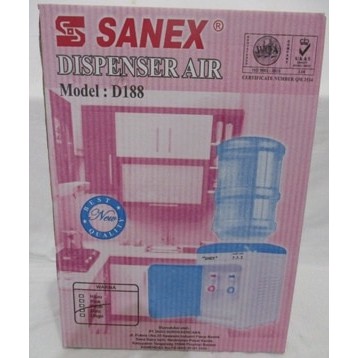 Dispenser D188 Air Galon Aqua+Tutup SANEX Hot dan Normal Higienis ***