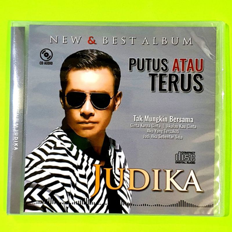 LAGU JUDIKA - KASET AUDIO MOBIL COMPACT DISC ALBUM MUSIK TERLARIS / MEDIA PLAYER PENYANYI JUDIKA