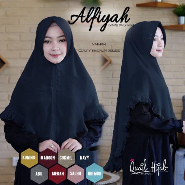 KERUDUNG ALFIYAH QUAIL HIJAB