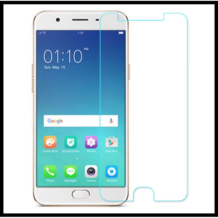TEMPEREDGLASS OPPO Oppo F1s A1601 / A59 2016 Tempered Glass Anti gores Kaca TG Pelindung Layar HP