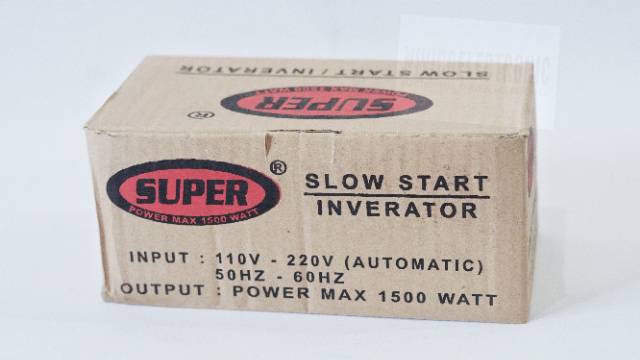 slow start inverator SUPER 1500 WATT