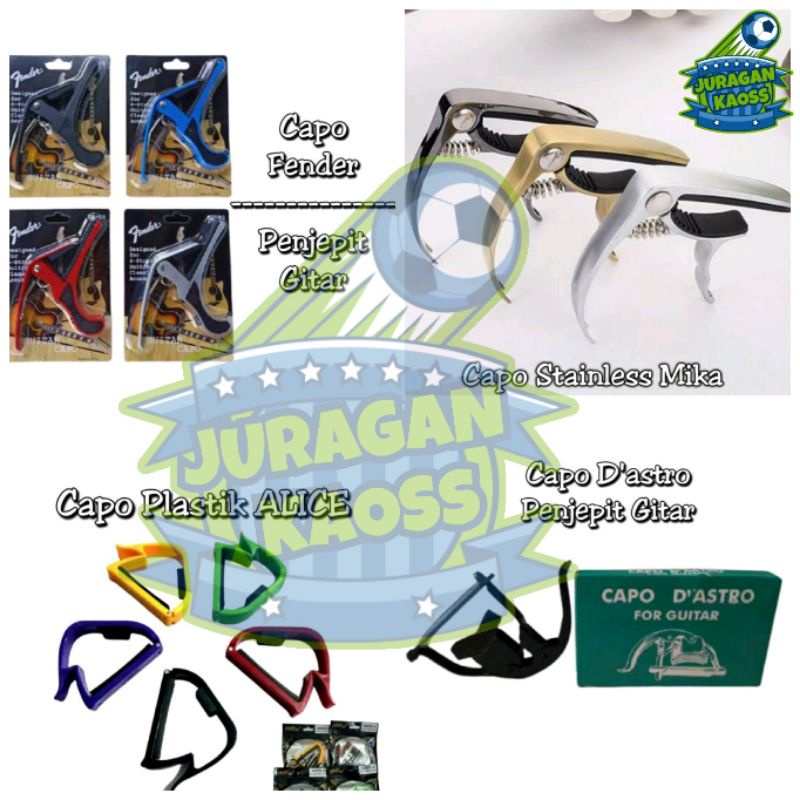 Capo Gitar / Capo / Penjepit Gitar / Capo Gitar Murah