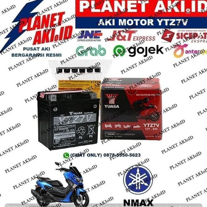 Aki Motor Yamaha NMax N Max N-Max YTZ7V YUASA Accu Kering MF