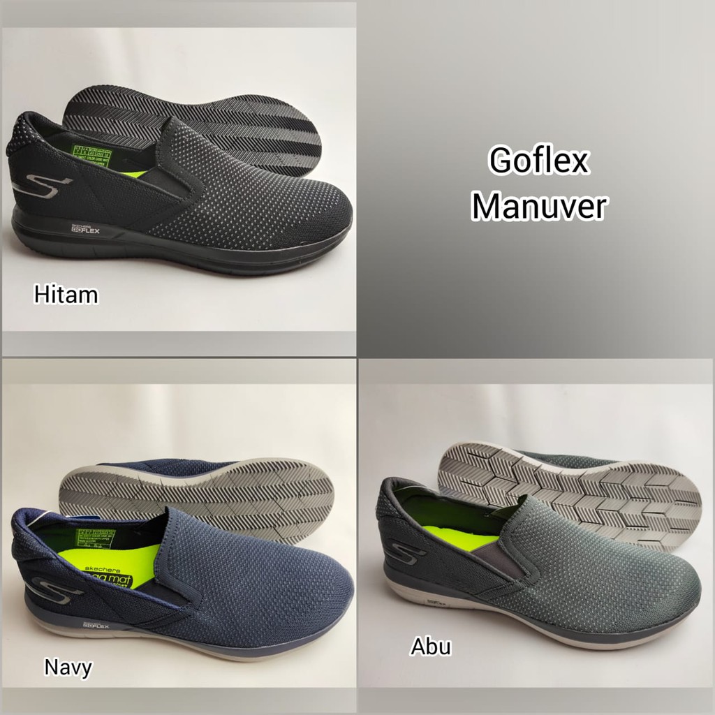 Skechers Manuver / Skechers Pria / Sepatu Pria / Sepatu Skechers Pria / Sepatu Slip On Pria