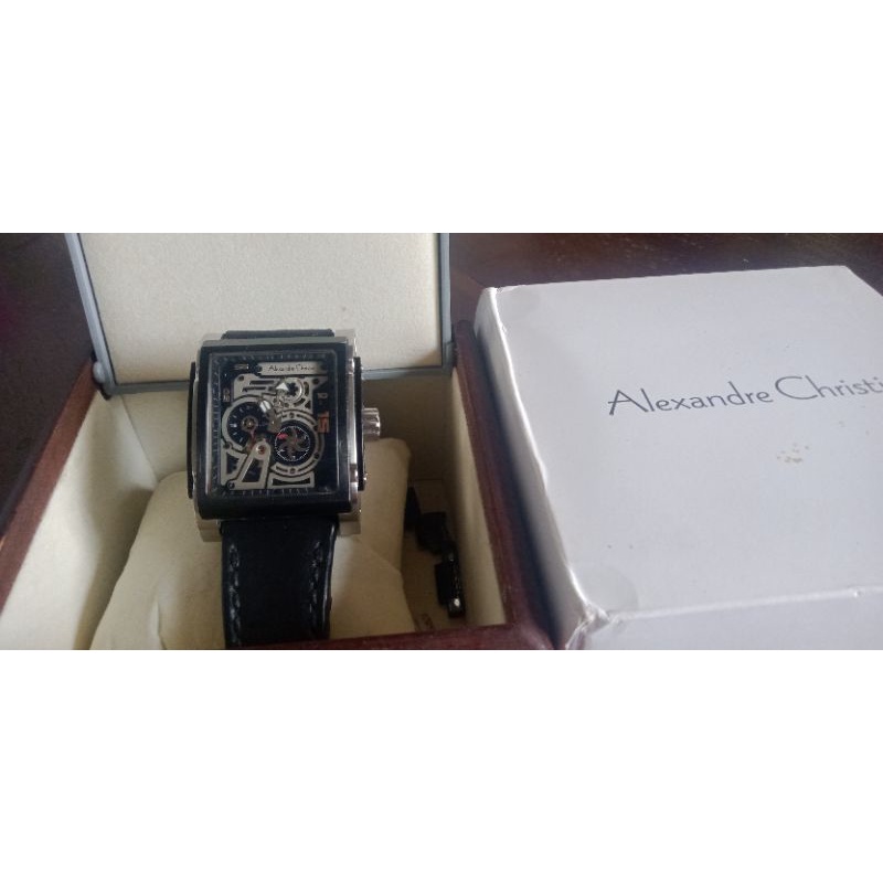 Jam Alexandre Christie Second 3029MA Automatic Second /Preloved / Seken