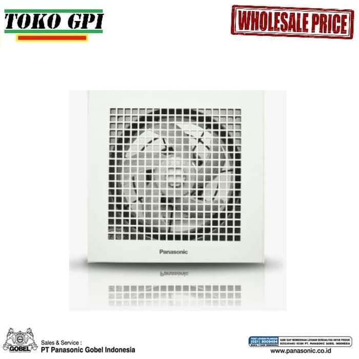Panasonic Exhaust Fan Ceiling Plafon Fv 20Tgu (Diameter Baling 20Cm