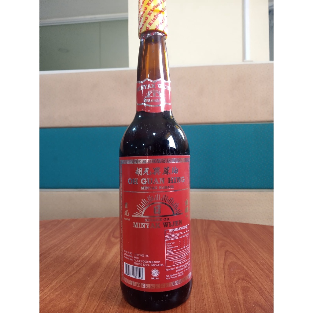 

Minyak wijen Oh Guan Hing 600ml