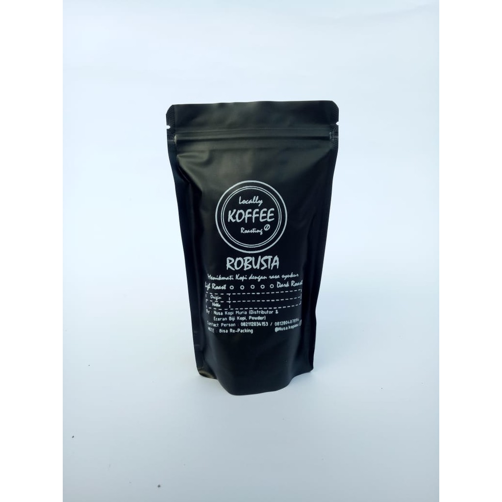 

Kopi Robusta Gunung Muria Natural 100gr (Powder/Bubuk) NKM KOFFEE