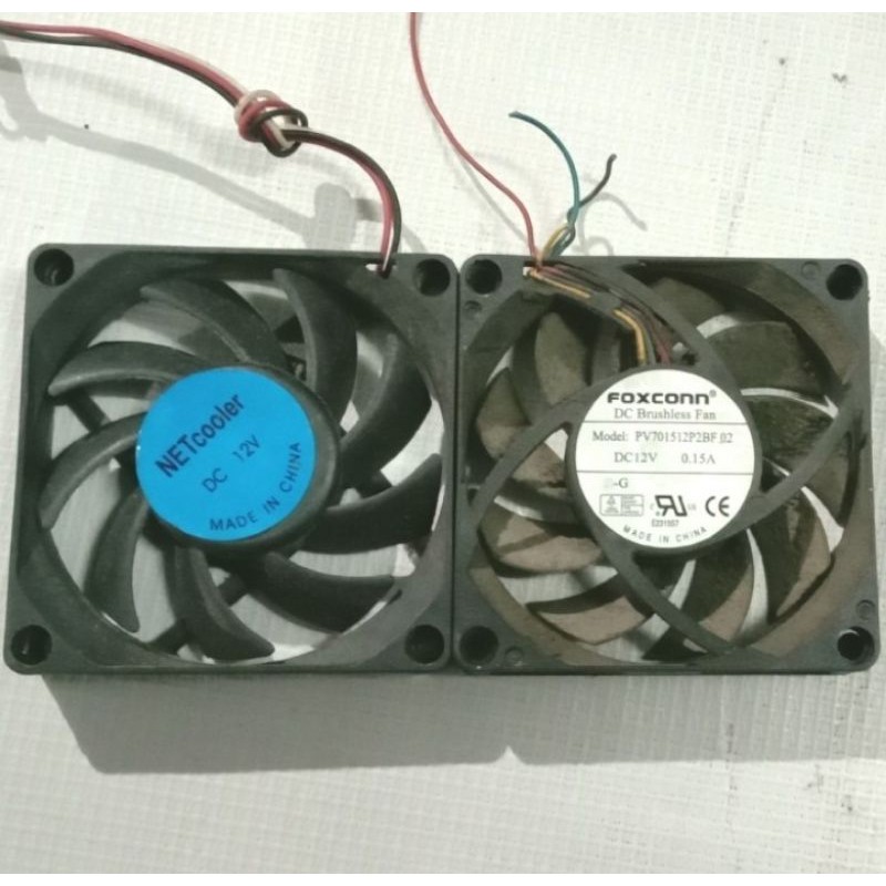 Dc Brushless Fan 7x7 12V