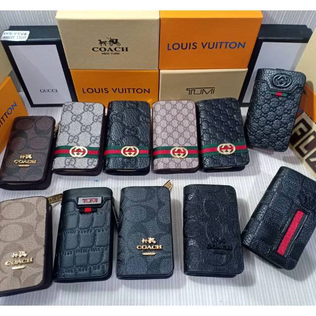 Dompet kunci mobil / gantungan kunci mobil branded