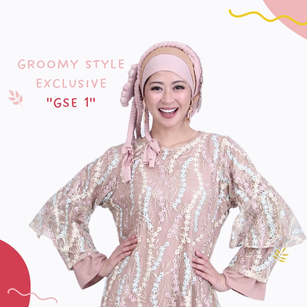 Gamis Pesta/Wisuda/Tunangan GSE 1 FHA BOUTIQUE