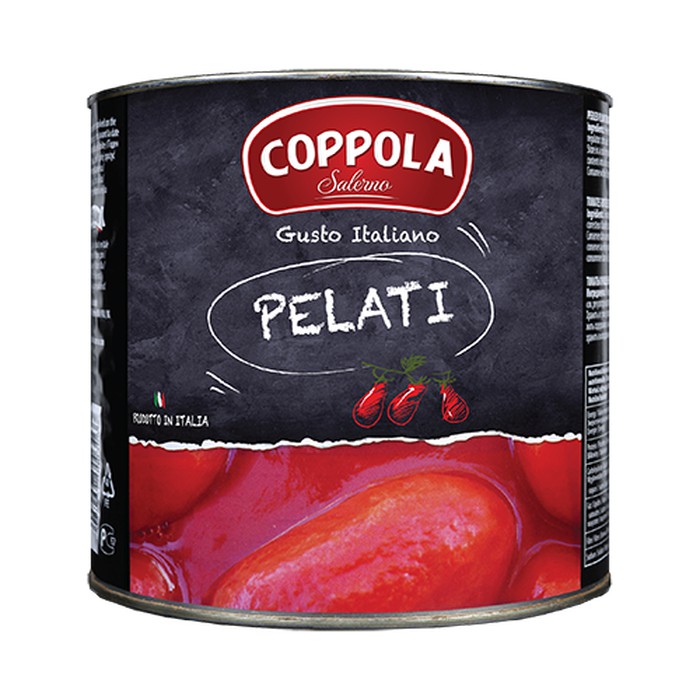 

Coppola Pelati Peeled Plum Tomatoes 2500g Made in Italy